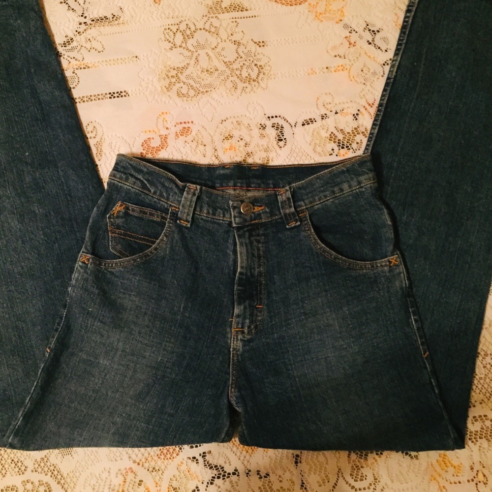 Wrangler blue jeans